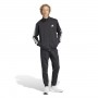 Fato de Treino Adidas Fleece 3 Stripes - Preto
